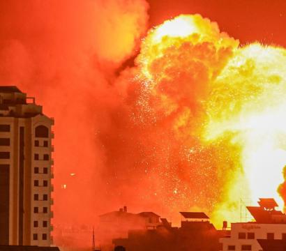 Israël et territoires palestiniens occupés bombe