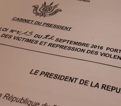texte de loi Burundi