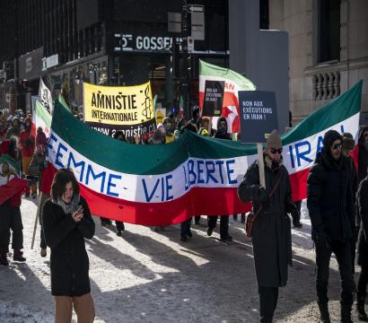 Marche en soutien au mouvement Femme, Vie, Liberté