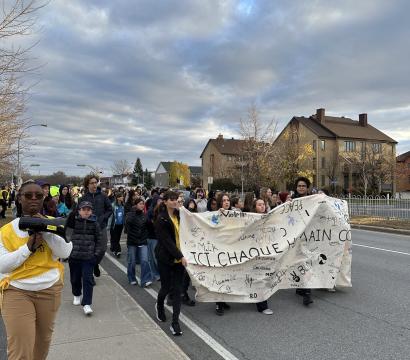 Marche pour les personnes migrantes