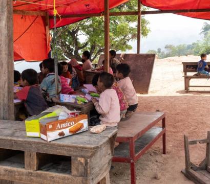 Enfants à l'école