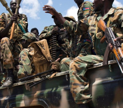 soldats armés