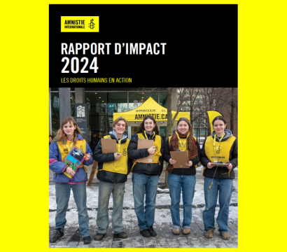 Couverture du rapport d'impact