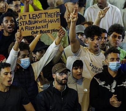 Manifestation au Maroc