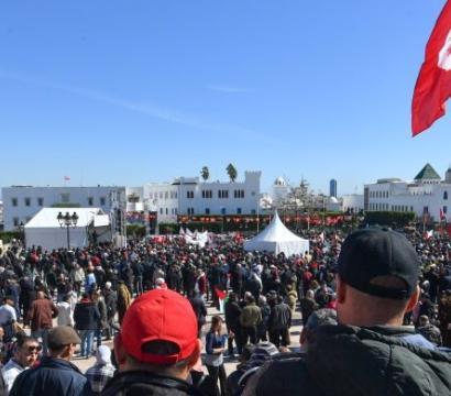 Rassemblement pour les droits humains en Tunisie 