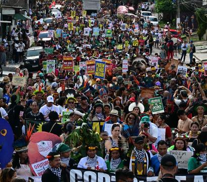 Manifestation pour la COP30