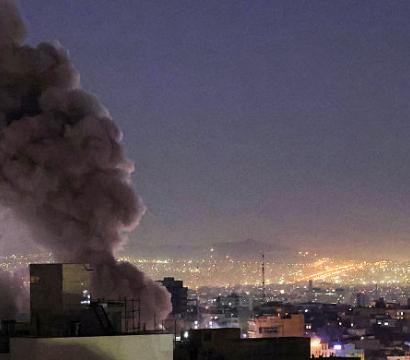 Explosion sur une ville