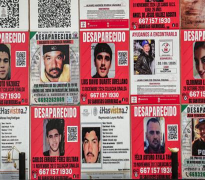 Visages de personnes disparues
