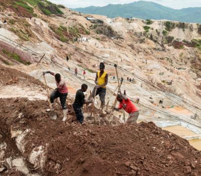 Mine de coltan de Rubaya